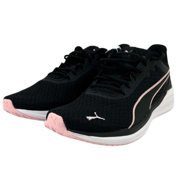 Puma Women's Black & Pink Transport Running Shoes / Size 8 - Picture 1 of 6